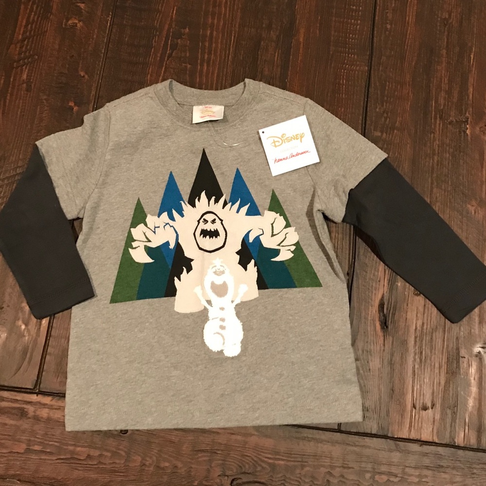 NWT Hanna Andersson Disney Frozen shirt size 3t